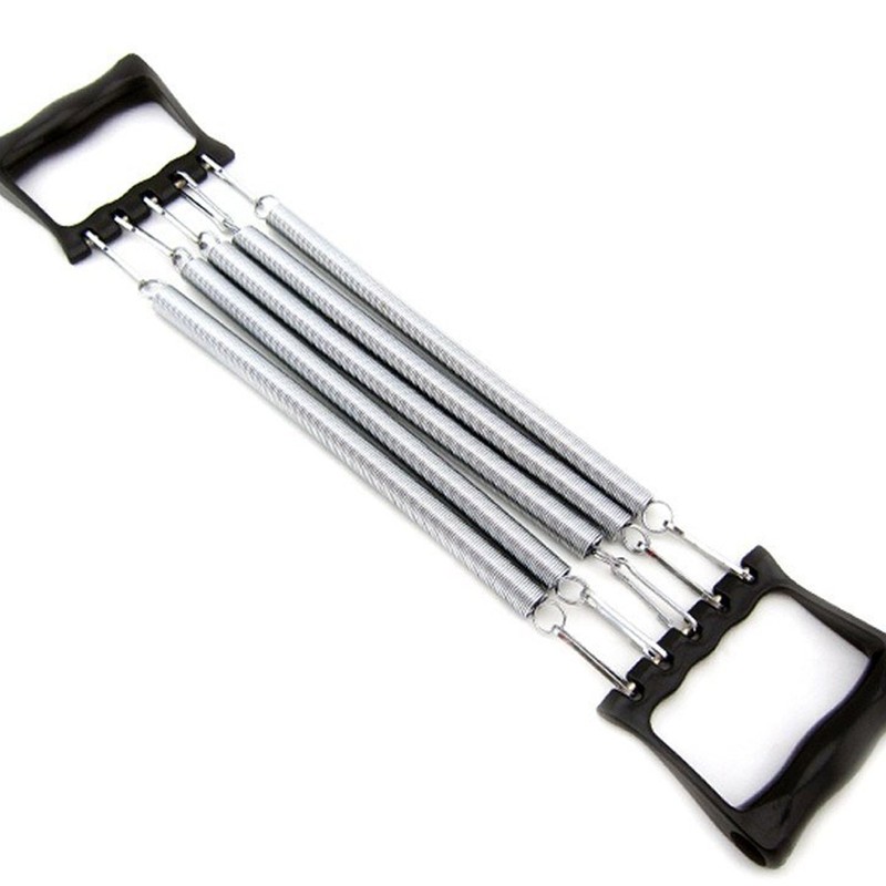 KOMODO Chest Expander Upper Body Puller 5 Resistance Steel Springs