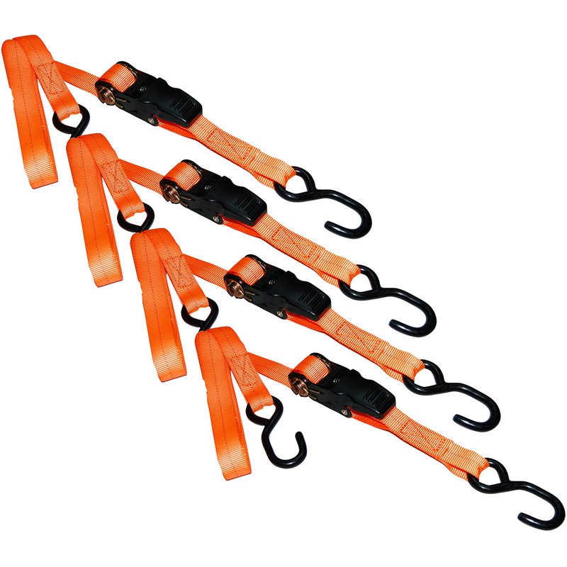 S-Line SL91 Ratchet Strap Tie Down with Padded Handle and