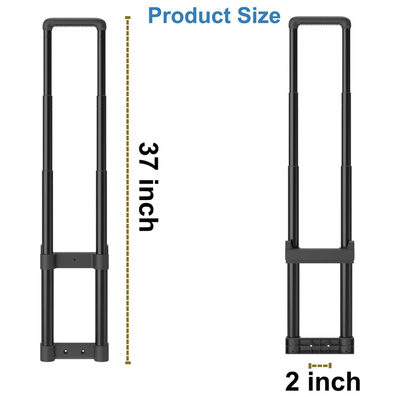 LBB-Parts Telescoping Handle for Coleman 50QT-60QT Size Rolling Cooler, Coleman