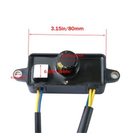RAROZEEK Generator Avr Automatic Voltage Regulator Compatible with Honda Champion Compatible with Firman Generator Parts 3500 4000 watt 2KW 3KW 4KW 30060-Y025110 Homelite 290440011 4375 4650