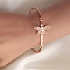 BEKECH Semicolon Butterfly Bangle Bracelet Mental Health Suicide Awareness Depression