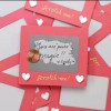 Unbranded Valentines Day DIY Custom Scratcher Reveals Message Small Greeting