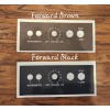 FENDER 5F1 CHAMP FACEPLATE OVERLAY DECAL - FORWARD BROWN