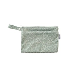 avo + cado Wet Bag (S) with Drying Compartment (Pattern Herbs), Herbs, Cosmetic bag