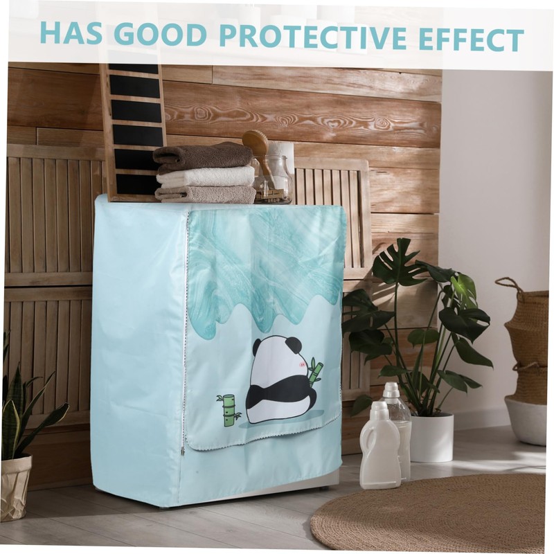 Gadpiparty Washing Machine Cover Protector for Front Loaders Dust Wear-Resistant