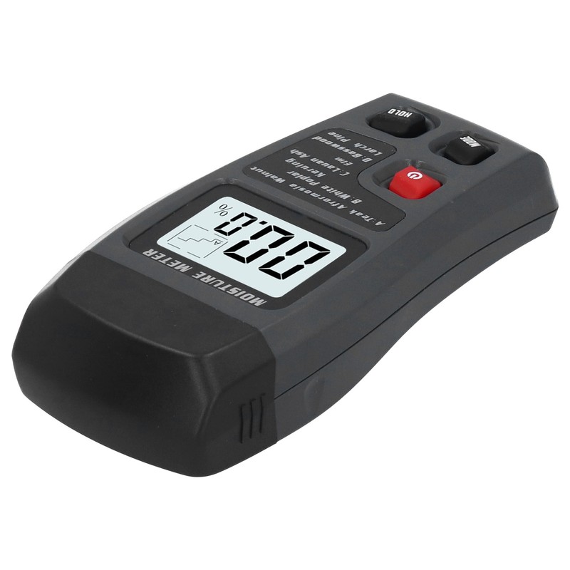 Wood Moisture Meter Handheld LED Digital Humidity Tester Detector Moisture