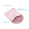 Zaplyte 10 Pack 8x8cm Jewelry Pouches with Snap Button Soft