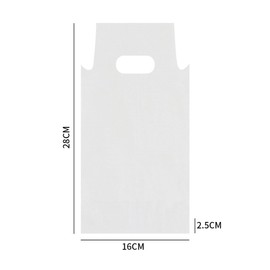 Beverage Bag Milk Tea Packaging Bag Disposable Cola Coffee Single Cup Bag Storage Bag Takeaway Drinks Beverage Portable Plastic Bags Easy to Carry Perfect for Milk Tea Coffee Shop (Single Cup Milk Tea