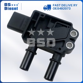 5492073 Exhaust Gas Recirculation Pressure Sensor EGR Differential Pressure Sensor 5MPP2-3 Compatible with Freightliner Gascadia Cummins