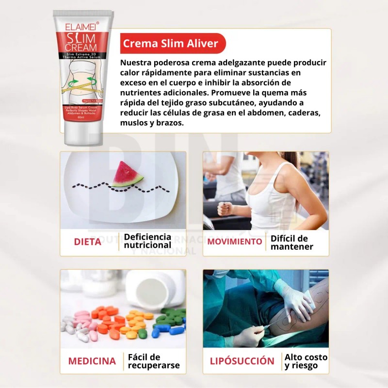 Crema Reductora Anticelulitis Quema Grasa Reafirmante Piel Chicle Xantano
