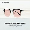 Cyxus Photochromic Glasses for Men Women UV Protection with Blue