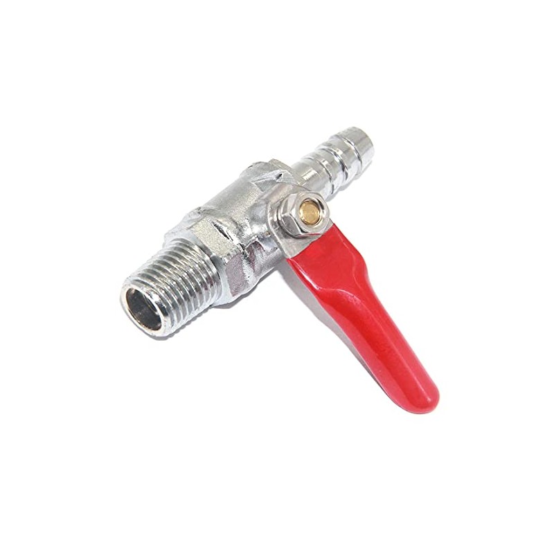 Joywayus Brass Ball Valve Shut Off Switch 1/4" NPT Male