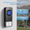 Bitiwend Wireless Doorbell, Waterproof Wireless Doorbell, 2 Transmitters and 3