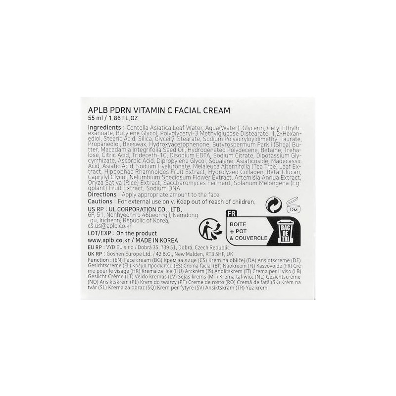 APLB PDRN Crema Facial Vitamina C PDRN VITA CEN 44.6