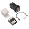 PID Temperature Controller Set K Type Thermocouple Heat Sink Relay