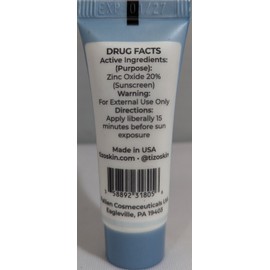 TIZO (6 Pack) TIZO Ultra Zinc Non-Tinted SPF 40 Sunscreen, 0.18 oz. - EXP: 1/27
