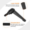 sourcing map 1Pcs M8 x 16mm Adjustable Knobs Handle Male