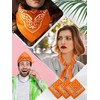Cutecrop 200 Pcs Paisley Bandanas Bulk Unisex Cowboy Bandanas Novelty