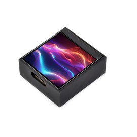 ESP32-S3 with1.3inch Display Development Board, Onboard 1.3inch IPS LCD 262K Color, 240x240 Pixels, Built-in ST7789V2 Chip and 6-Axis IMU, RGB LCD, SPI, Supports 90° Hardware Rotation (with Case)