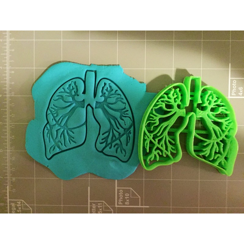 Lung Anatomy Cookie Cutter