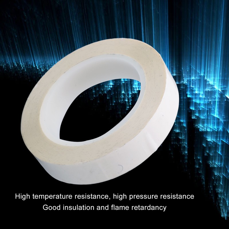 5PCS 0.05mm PET Insulation Adhesive Tape White Heat Resistant Tapes