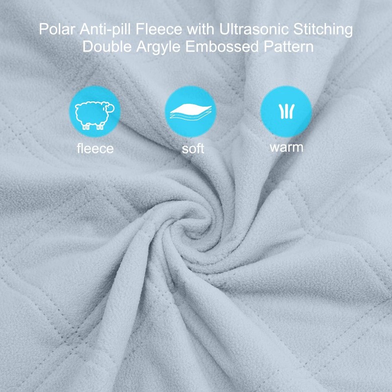 Outdoor Waterproof Blanket Nylon Fleece Picnic Mat – Extra Large