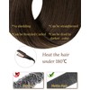 Hetto Nano Hair Extensions Natural Brown Nano Ring Human Hair