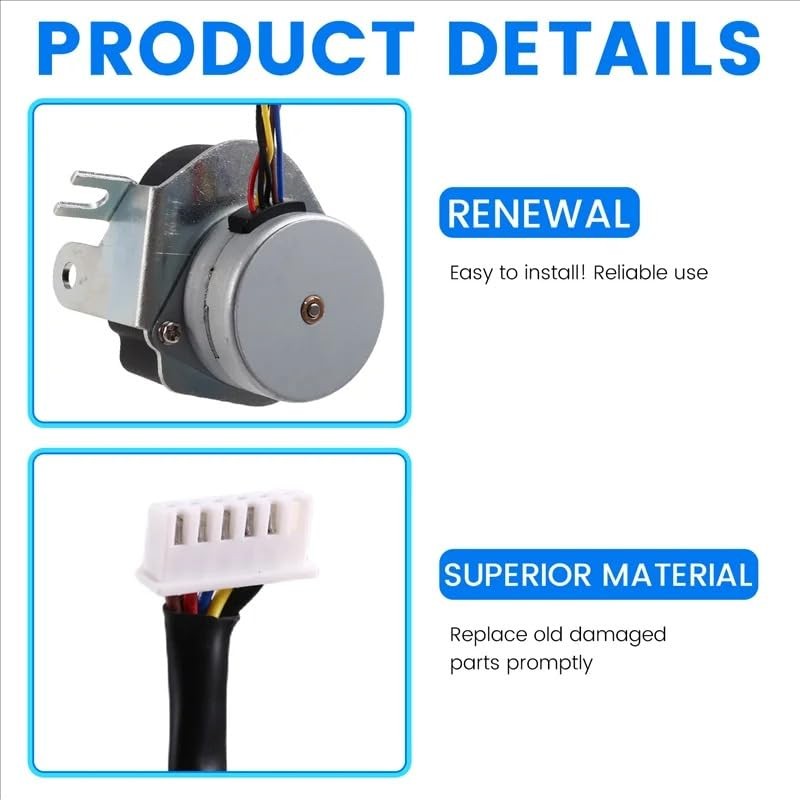 Stepper Motor Assembly 0G6453 0G6454 - Compatible with GTH990 HSB