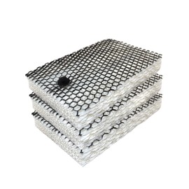 HQRP 3-Pack Wick Filters Compatible with Sunbeam SF235, SCM630, SCM630WC, SCM630BC, SCM631, SCM631C, SCM7808, SCM7809 Humidifiers, Replacement for Holmes HWF100 HWF100CS HM630 HM729