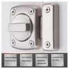 MINMHDONG Door Latch Sliding Bolt Lock Double-Sided Rotating Door Lock
