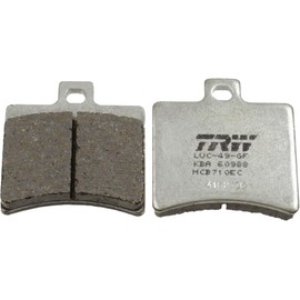 TRW MCB710EC Organic Low Budget Brake Pad Set for Aprilia Motorcycles Scarabeo DD Ditech 2001-2005 Rear Axle and Other Motorcycles