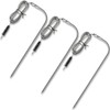 3 Pieces Meat Temperature Probe Thermometer Replacement for Grills and