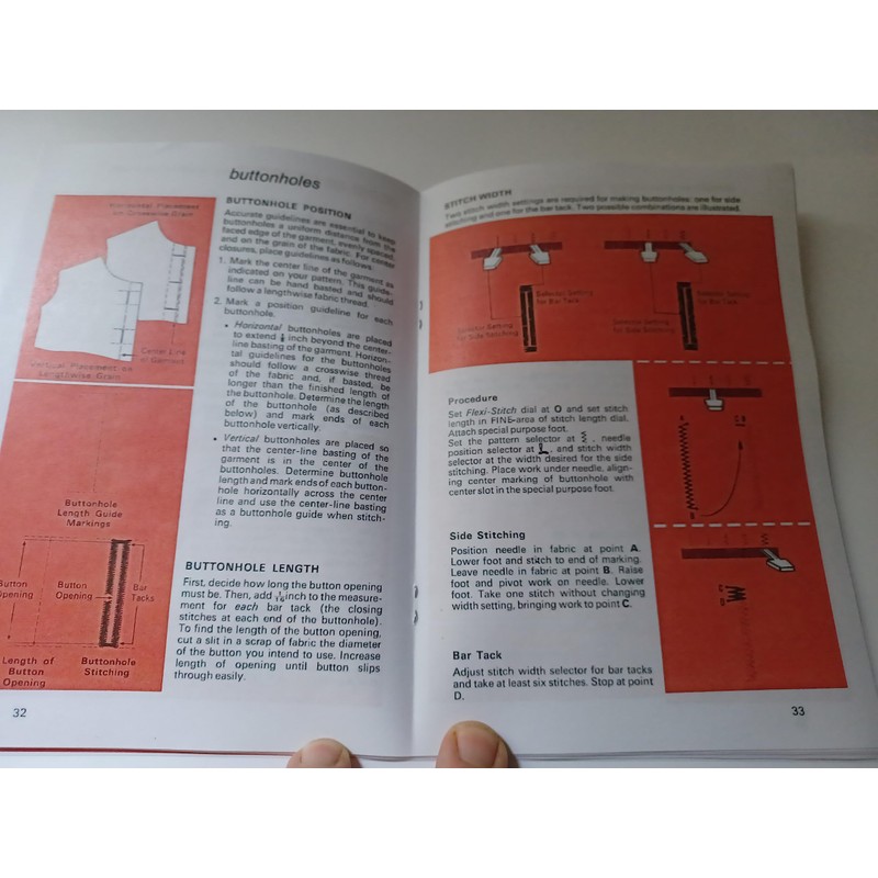 Singer 533 Manual Stylist Sewing Machine Owners (Reprint)