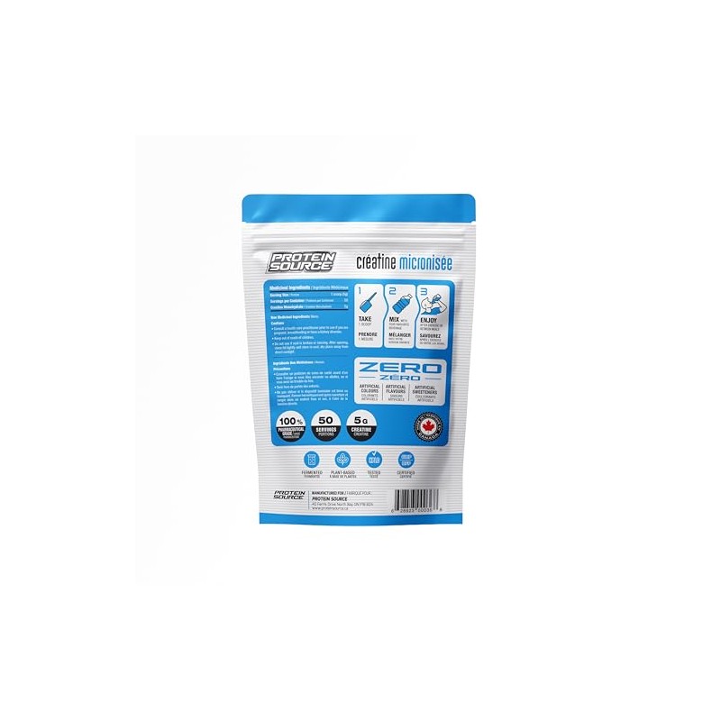 Protein Source Creatine Monohydrate Powder | Micronized 250 G -