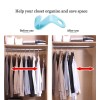 100 Pcs Clothes Hanger Connector Hooks,Heavy Duty Plastic 5 Colors-100