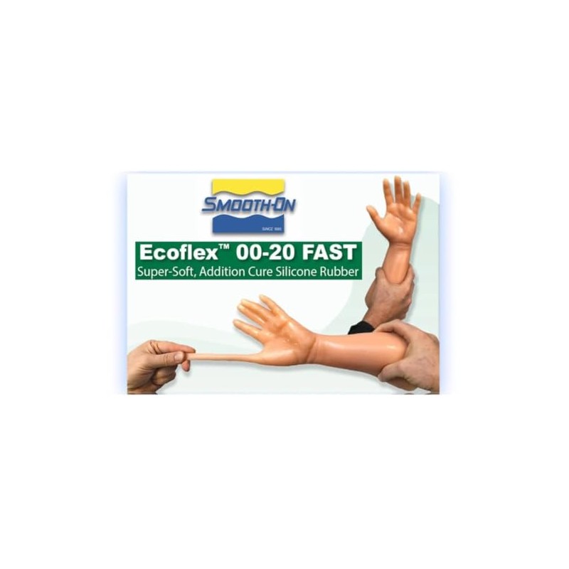 Smooth-On Ecoflex 00-20 Super Soft Silicone Rubber - Pint Unit