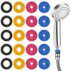 Hpmjz 20Pcs Shower Flow Restrictors Shower Head Flow Reducer Water