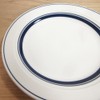 Dinner Plate, 9.8 inches (25 cm) Plate, Navy Blue, Countryside,