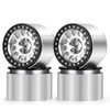 ZHRCFUN Pack of 4 2.2 RC Rims Beadlock Wheels 45