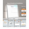 Annaror 12in Motion Sensor Ceiling Light Wired, 3000K 4000K 5000K