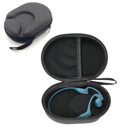 Hard Case Compatible with Shokz OpenRun Pro/SHOKZ New OpenRun Pro 2/OpenRun/OpenRun Mini/OpenRun Pro Mini/SHOKZ OpenMove Wireless Earbuds(Case Only) (Grey)