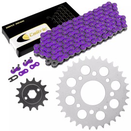 Honda Drive Chain & Sprockets Kit for Honda CMX250C Rebel 250 1996 1997 1998 1999-2016