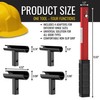 4-in-1 Door Hinge Adjustment Tool - Red Heavy Duty Wrench