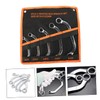 DOITOOL 5pcs Multi-functional Double Wrench Set c Steel Socket Box