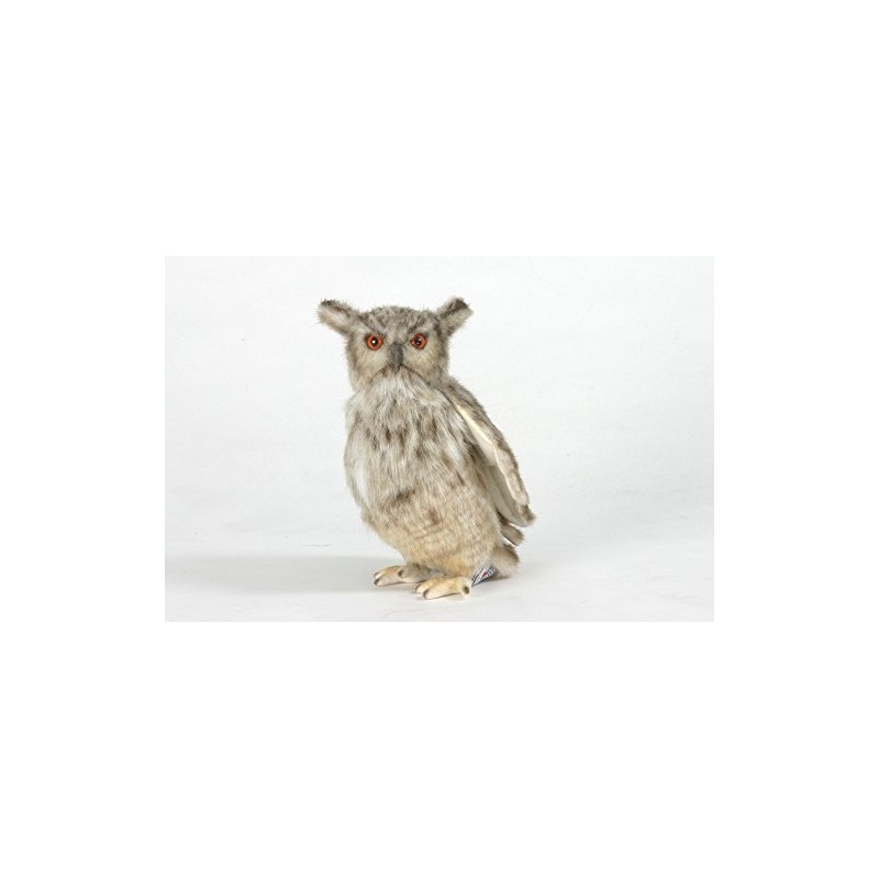 Eagle Owl Plush Soft Toy by Hansa. 25cm. 5548