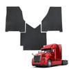 Kingna Floor Mats Compatible with 2018-2026 Freightliner Cascadia TPE All