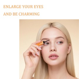 Lengthening Volumizing Curling Mascara Tube - Waterproof, Smudge-Proof Formula for Fuller, Longer-Lasting Curled Lashes, Easy-to-Apply Brush, Ideal for Daily & Party Makeup (black)