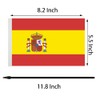 US American & Spain Friendship Table Flag, Spain Desk Flag,