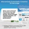 MYOXCIENCE Micronized Creavitalis Creatine | The World’s Purest Micronized Form
