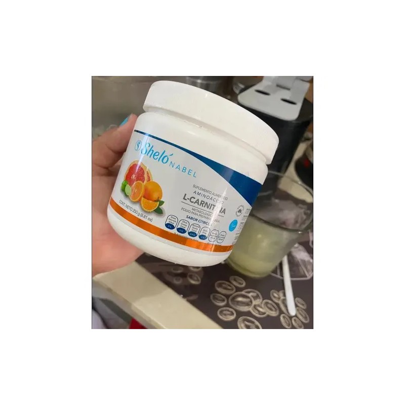 3 Pack L-carnitina / Quemador De Grasa/ Sheló Nabel +
